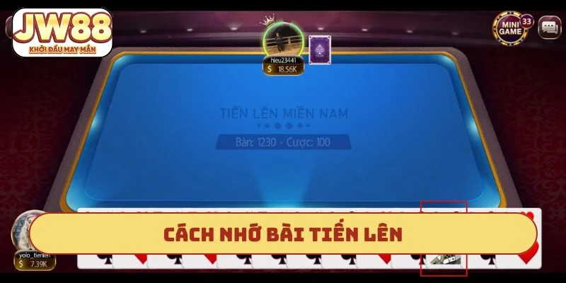 Cách nhớ bài tiến lên