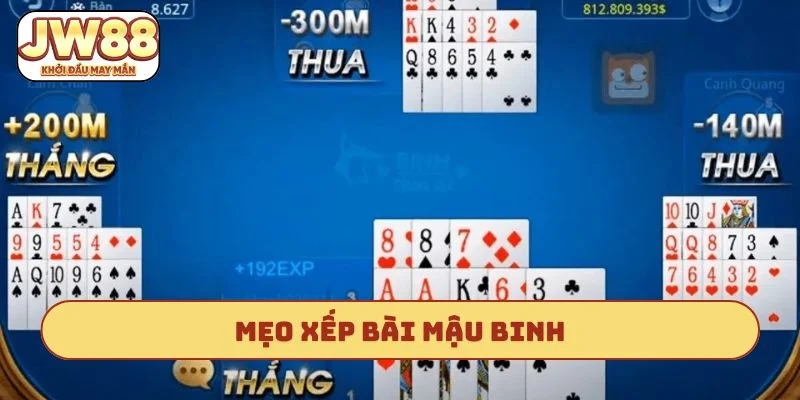Mẹo xếp bài mậu binh
