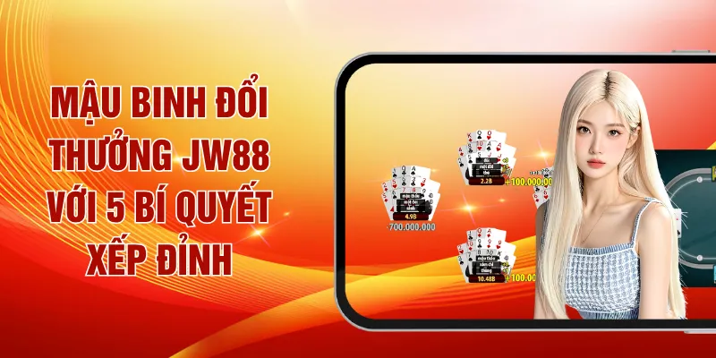 Mậu binh đổi thưởng JW88 với 5 bí quyết xếp đỉnh